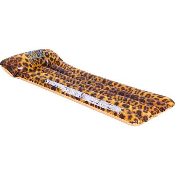SunClub Luftmatratze Leopard 169 x 69 x 25 cm mit 2 Luftkammern und stylischem Design SunClub Luftmatratze Leopard 169 x 69 x 25 cm mit 2 Luftkammern und stylischem Design