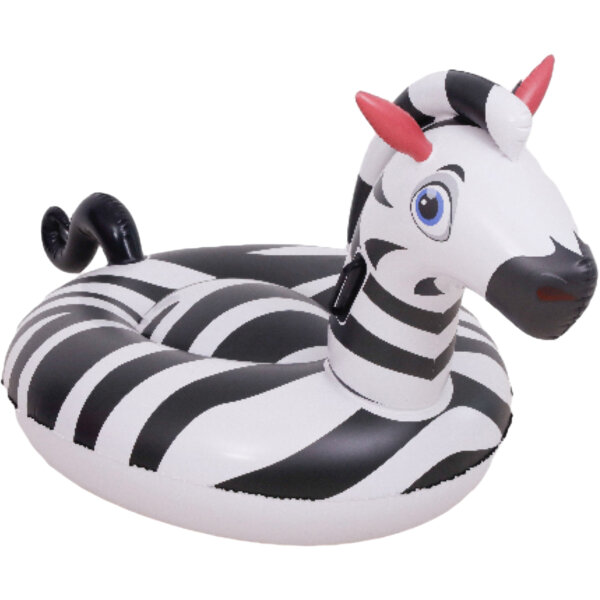 SunClub Schwimmtier Zebra 153 x 78 x 75 cm mit Haltegriffen und 2 Luftkammern SunClub Schwimmtier Zebra 153 x 78 x 75 cm mit Haltegriffen und 2 Luftkammern