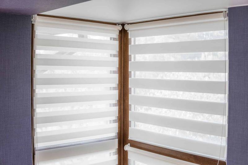 SunDeal® Doppelrollo ohne Bohren | Einfache Montage | bis zu 190cm Höhe und 140cm Breite möglich