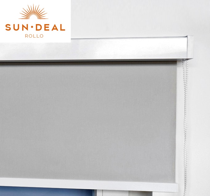 SunDeal® Kassettenrollo auf Maß | bis zu 190cm Höhe und 180cm Breite möglich | günstige Alternative