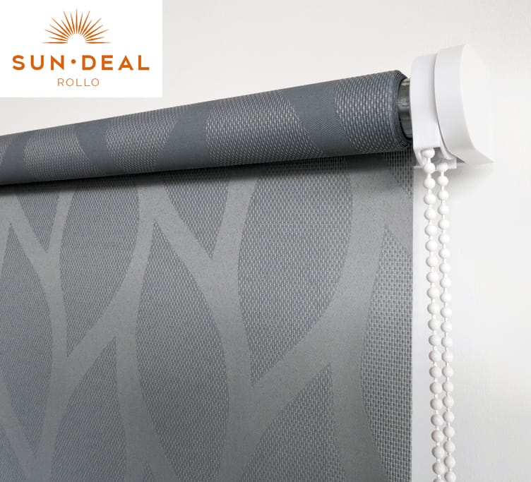SunDeal® Verdunkelungsrollo nach Maß | bis zu 250cm Höhe und 180cm Breite möglich | günstige Alternative