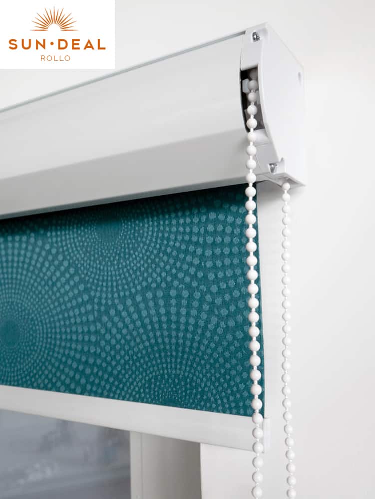 SunDeal® Verdunkelungsrollo zur Wandmontage auf Maß | bis zu 250cm Höhe und 180cm Breite möglich | günstige Alternative
