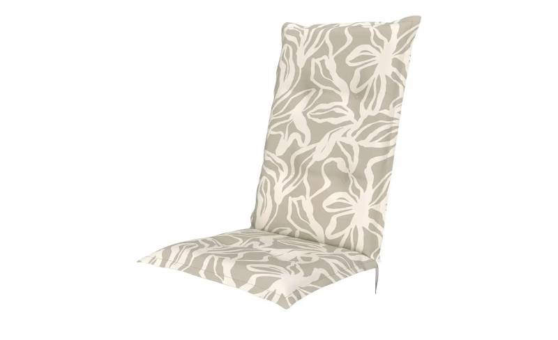 Sungarden Sesselauflage  Naxos ¦ beige ¦ Maße (cm): B: 50 H: 6