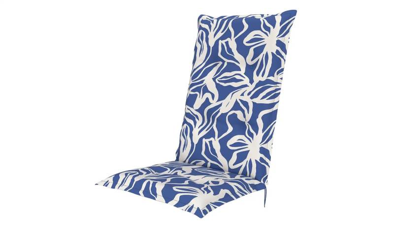 Sungarden Sesselauflage  Naxos ¦ blau ¦ Maße (cm): B: 50 H: 6