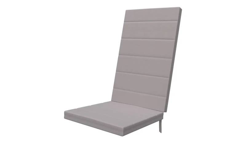 Sungarden Sesselauflage  York ¦ grau ¦ Maße (cm): B: 48 H: 4