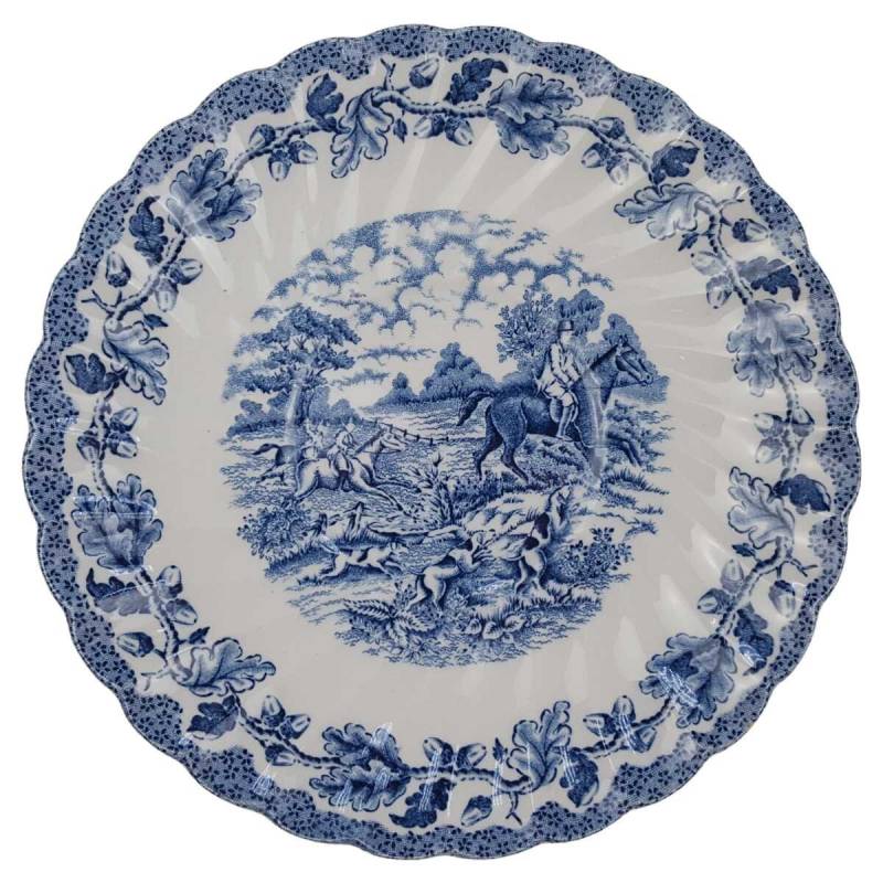 Untertasse Myott Country Life Blau gebraucht - gut