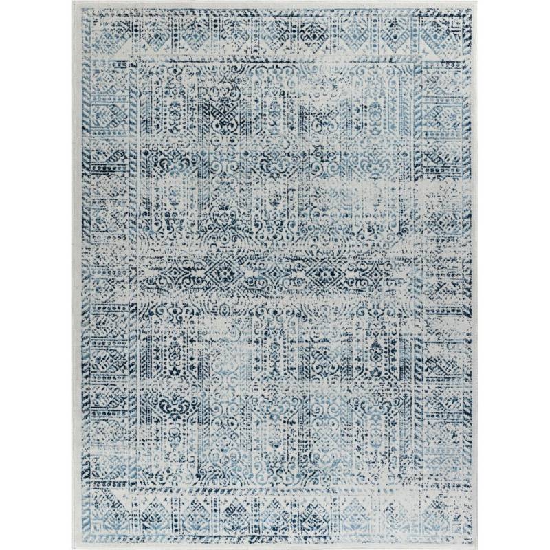 LIVABLISS VINTAGE-TEPPICH Blau