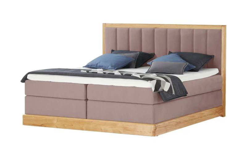 Twist Refresh Massivholz-Boxspringbett  Alma ¦ rosa/pink ¦ Maße (cm): B: 152 H: 126 Betten > Boxspringbetten - Möbel Kraft