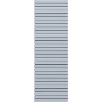 System Rhombus Silber 60x180cm