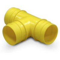 T-Verteiler PVC mit Außengewinde für 38 mm-Schläuche (1er Pack) von Trotec