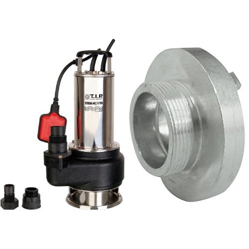 T.I.P. Profi Schmutzwasser Tauchpumpe Extrema 400/11 Pro + C-Storz-Kupplung T.I.P. Profi Schmutzwasser Tauchpumpe Extrema 400/11 Pro + C-Storz-Kupplung