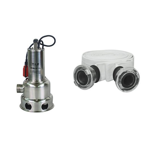 T.I.P. Schmutzwasser Tauchpumpe Edelstahl Extrema 500/13 Pro + 15 m Gewebeschlauch T.I.P. Schmutzwasser Tauchpumpe Edelstahl Extrema 500/13 Pro + 15 m Gewebeschlauch