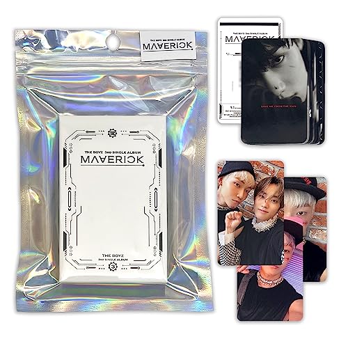 THE BOYZ - 3rd Single Mini ALBUM [MAVERICK] (PLATFORM ALBUM - MOOD VER.) Case + Mini Card(QR Type) + Selfie Photocard + Unit Photocard + Official Photocard + Digital Contents + 2 Pin Button Badges von IST Ent.