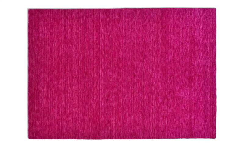 THEKO Handweber  Phalguna ¦ rosa/pink ¦ Wolle ¦ Maße (cm): B: 140 H: 1,3 Teppiche > Wohnteppiche - Möbel Kraft