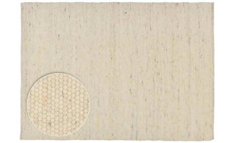 THEKO Handwebteppich  Alpen ¦ beige ¦ Wolle ¦ Maße (cm): B: 170 H: 1,2 Teppiche > Wohnteppiche - Höffner