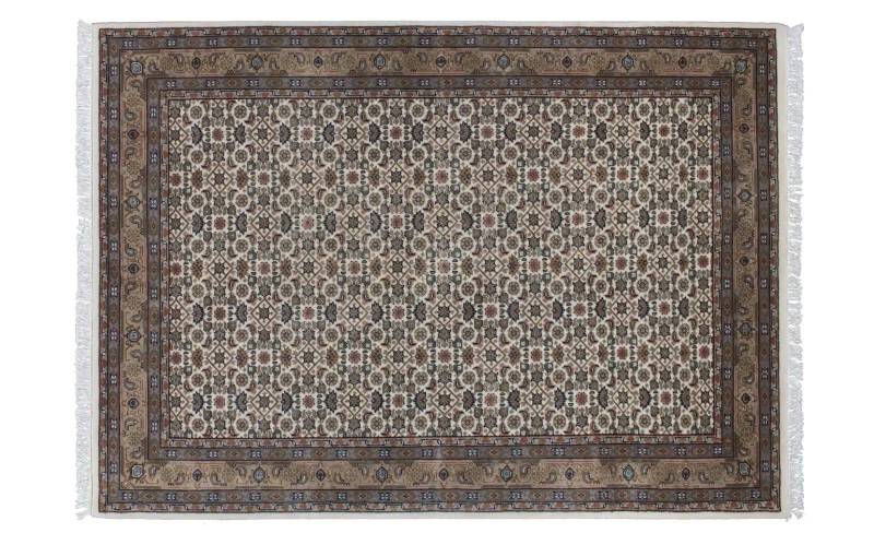 THEKO Orientteppich  Benares ¦ creme ¦ Wolle ¦ Maße (cm): B: 60 H: 1,2 Teppiche > Wohnteppiche - Höffner