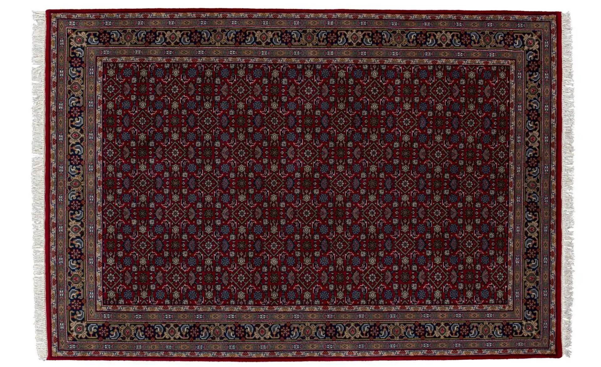 THEKO Orientteppich  Benares ¦ rot ¦ Wolle ¦ Maße (cm): B: 140 H: 1,2 Teppiche > Wohnteppiche - Höffner