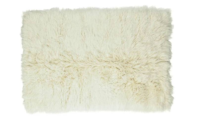 THEKO Flokati Wollteppich  Flokos ¦ beige ¦ Wolle ¦ Maße (cm): B: 70 H: 10 Teppiche > Hochflorteppiche - Höffner
