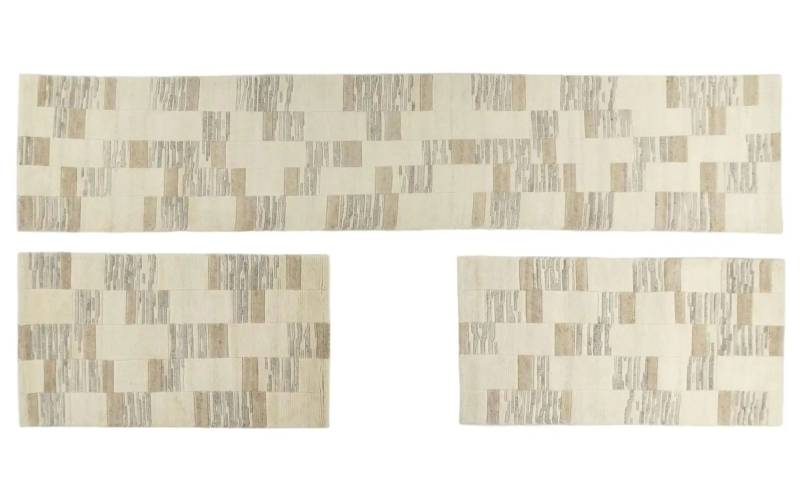 THEKO Wollteppich  Nakarta ¦ beige ¦ Wolle ¦ Maße (cm): B: 70 H: 1,2 Teppiche > Läufer & Bettumrandungen - Höffner