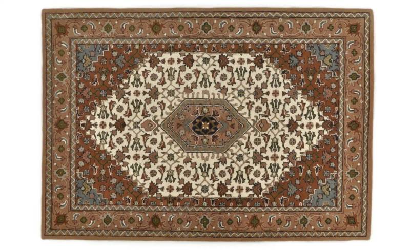 THEKO Teppich  Royal Bidjar ¦ beige ¦ Wolle ¦ Maße (cm): B: 40 H: 1,4 Teppiche > Orientteppiche - Höffner