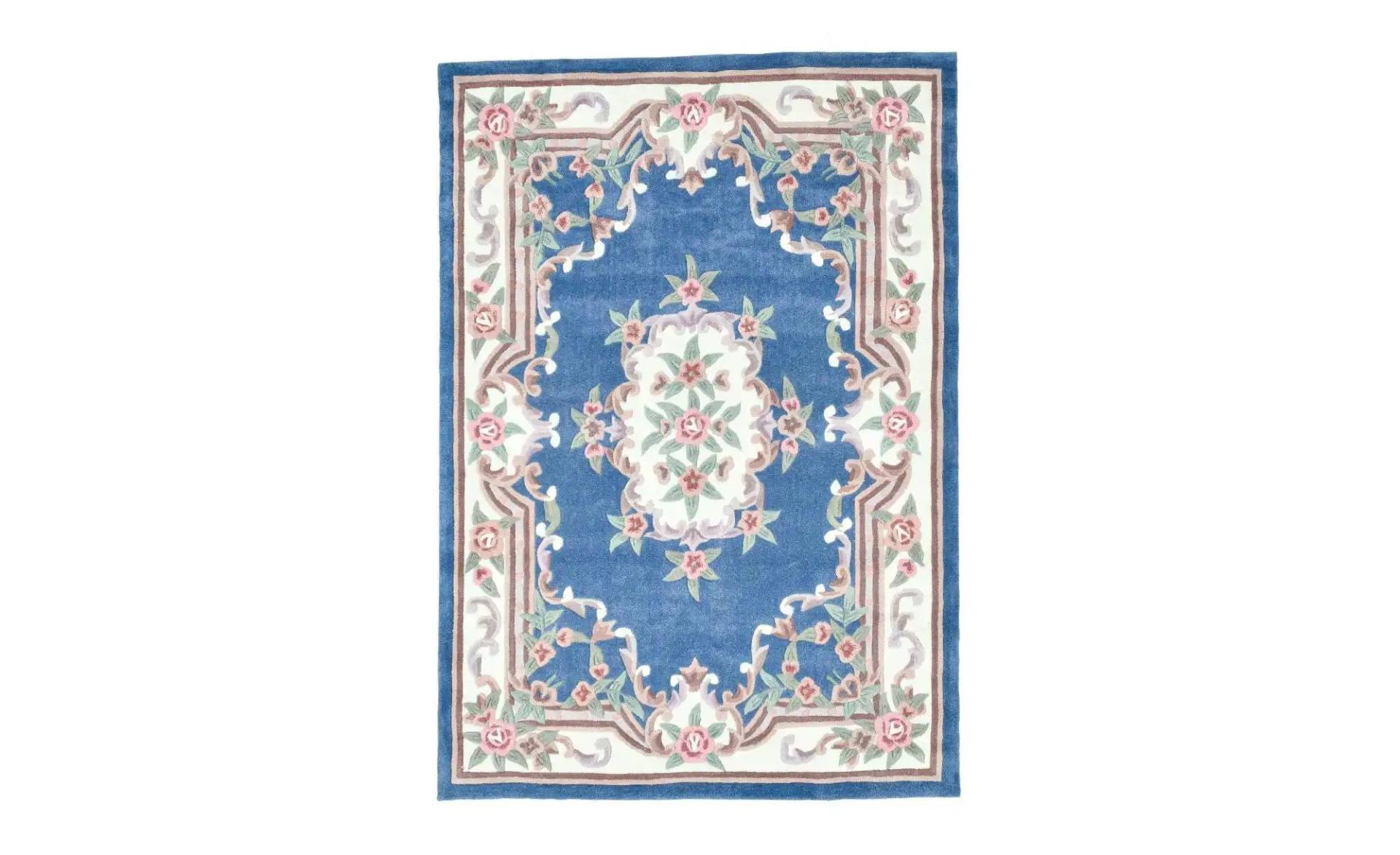 THEKO Vintageteppich   ¦ blau ¦ Synthetische Fasern ¦ Maße (cm): B: 290 H: 1,4 Teppiche > Wohnteppiche > Orient-Teppiche - Möbel Kraft