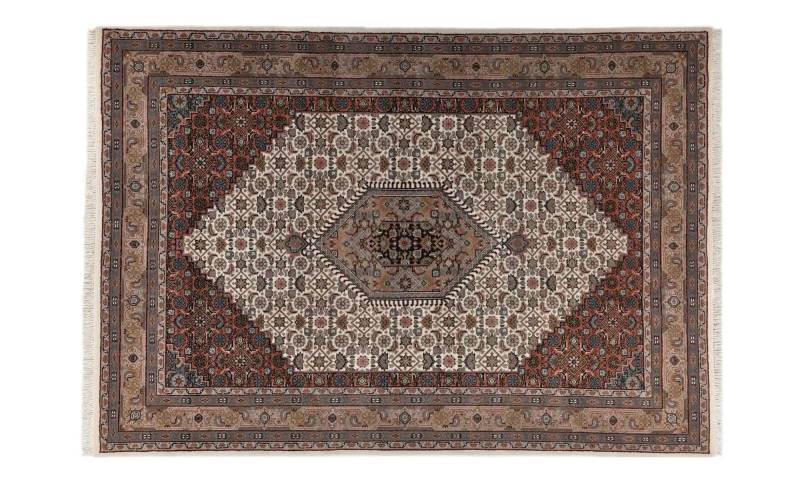THEKO Orientteppich  Benares Bidjar ¦ creme ¦ Wolle ¦ Maße (cm): B: 250 H: 1,2 Teppiche > Läufer & Bettumrandungen - Höffner