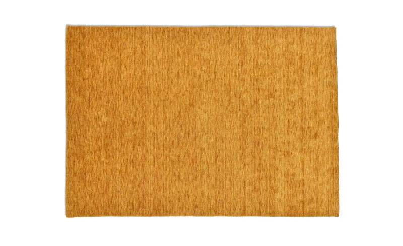 THEKO Handweber  Phalguna ¦ gold ¦ Wolle ¦ Maße (cm): B: 140 H: 1,3 Teppiche > Wohnteppiche - Möbel Kraft