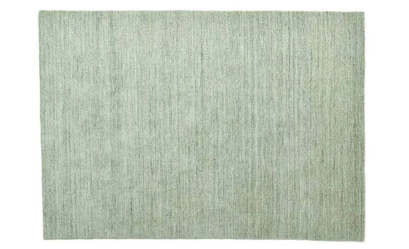 THEKO Wollteppich   ¦ grün ¦ Viskose ¦ Maße (cm): B: 70 H: 1,3 Teppiche > Wohnteppiche - Möbel Kraft