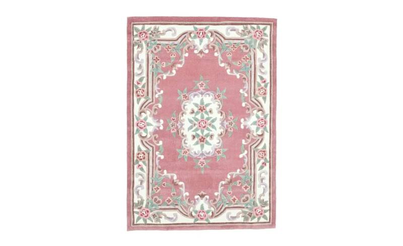 THEKO Vintageteppich  Ming ¦ rosa/pink ¦ Synthetische Fasern ¦ Maße (cm): B: 60 H: 1,4 Teppiche > Orientteppiche - Höffner