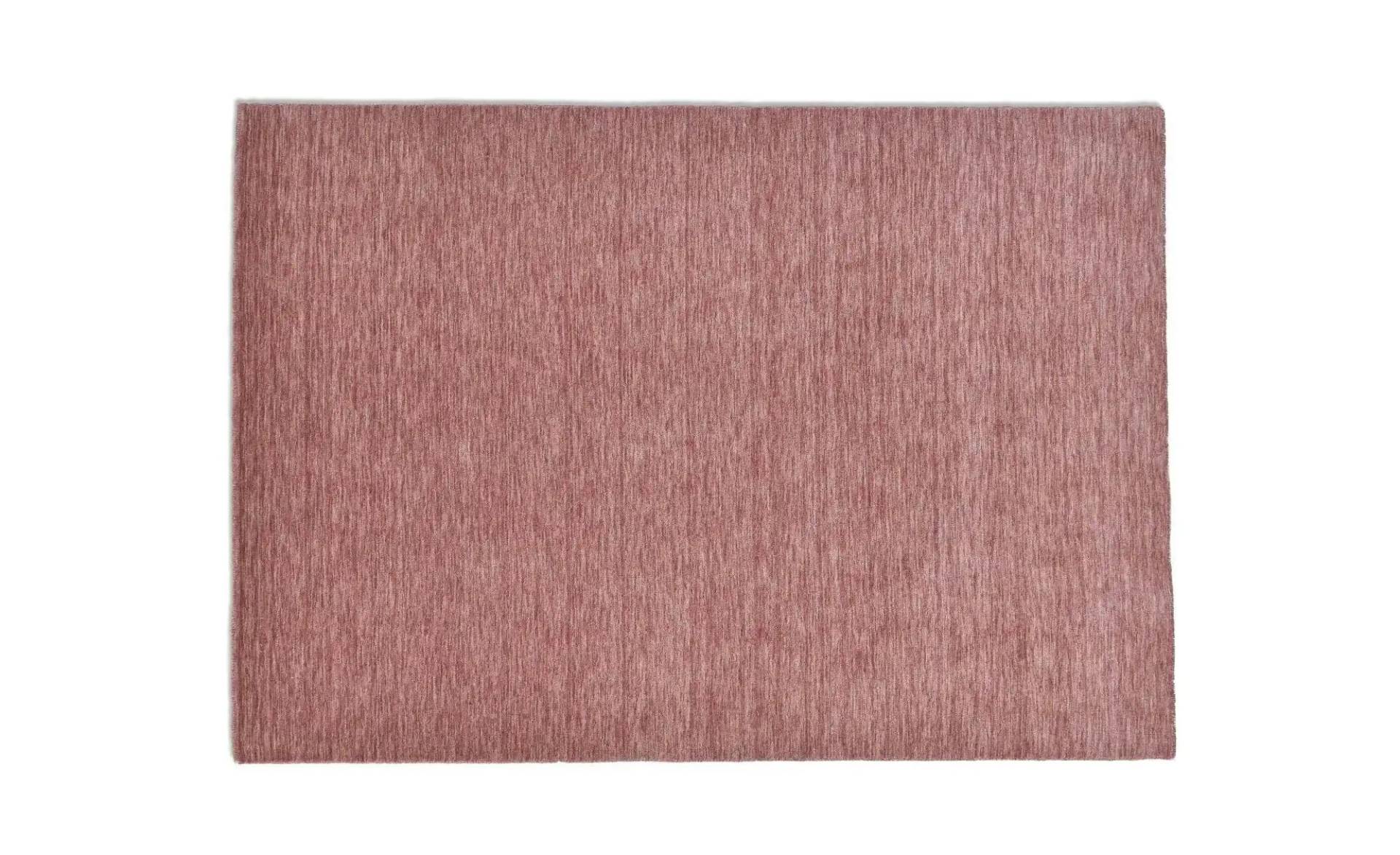 THEKO Handweber  Phalguna ¦ rosa/pink ¦ Wolle ¦ Maße (cm): B: 140 H: 1,3 Teppiche > Wohnteppiche - Möbel Kraft