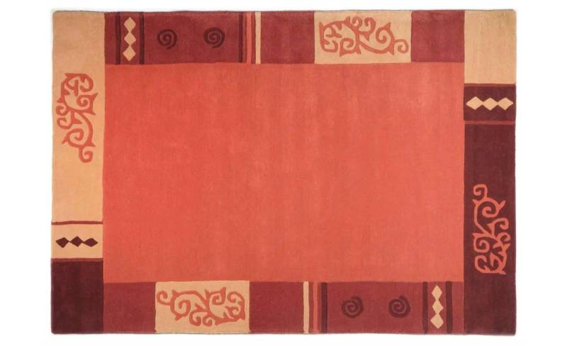 THEKO Teppich   ¦ rot ¦ Wolle ¦ Maße (cm): B: 190 H: 1,4 Teppiche > Wohnteppiche - Höffner