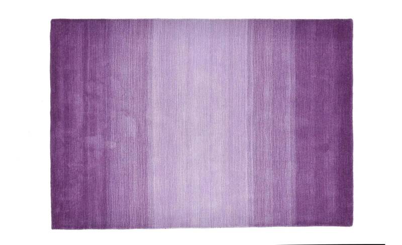 THEKO Wollteppich  Wool Comfort ¦ lila/violett ¦ Wolle ¦ Maße (cm): B: 90 H: 1,4 Teppiche > Wohnteppiche - Höffner