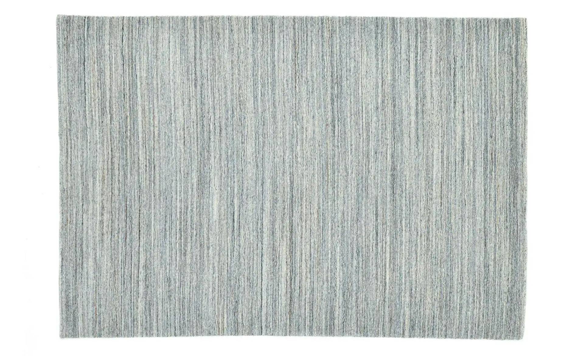THEKO Wollteppich   ¦ grau ¦ Viskose ¦ Maße (cm): B: 250 H: 1,3 Teppiche > Wohnteppiche - Möbel Kraft