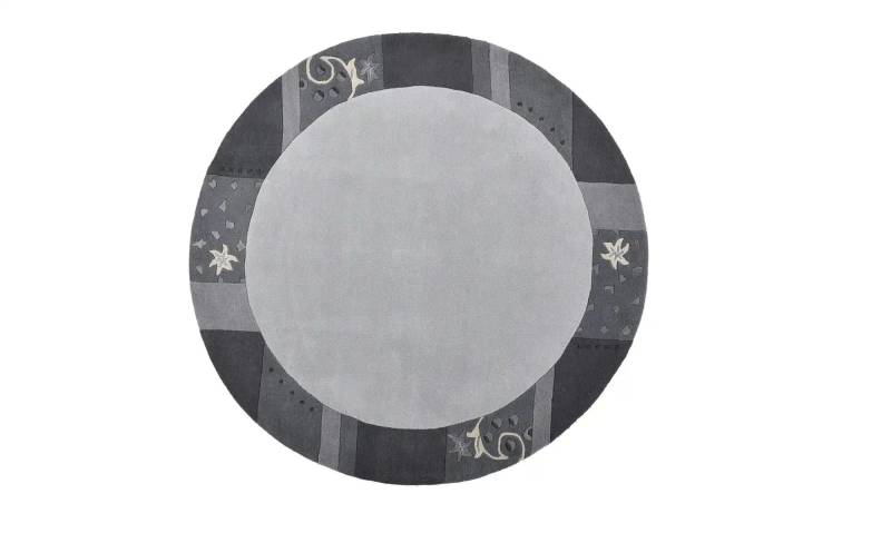 THEKO Wollteppich   ¦ silber ¦ Wolle ¦ Maße (cm): B: 200 H: 1,3 Teppiche > Wohnteppiche - Möbel Kraft