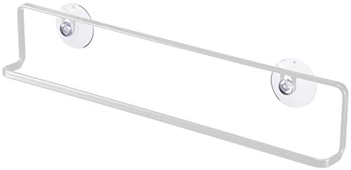 Yamazaki 6796 TOWER Wandhandtuchhalter L mit Saugnapf, weiß, Stahl, minimalistisch, 35.5 x 4 x 7 cm Yamazaki 6796 TOWER Wandhandtuchhalter L mit Saugnapf, weiß, Stahl, minimalistisch, 35.5 x 4 x 7 cm von YAMAZAKI