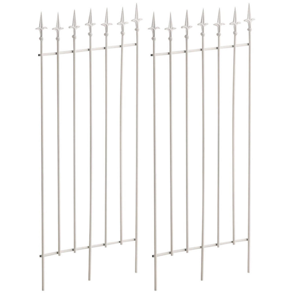 TPFGarden Rankgitter, Weiß, Metall, 50x100x2 cm, Gartenzubehör, Gartendeko TPFGarden Rankgitter, Weiß, Metall, 50x100x2 cm, Gartenzubehör, Gartendeko von TPFGarden
