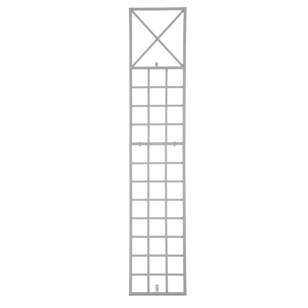 TPFGarden Rankgitter, Weiß, Metall, 40x198x2 cm, Gartenzubehör, Gartendeko TPFGarden Rankgitter, Weiß, Metall, 40x198x2 cm, Gartenzubehör, Gartendeko von TPFGarden