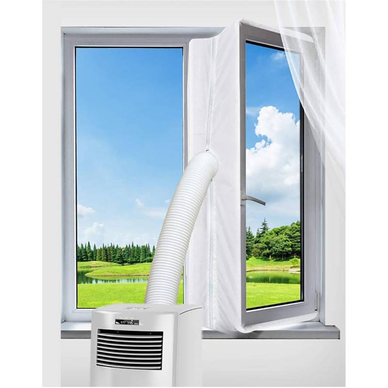 TPFLiving Fenster-Set Erweiterung Fenster Abdichtung Klimagerät / Trockner - verschiedene Längen - 5 m