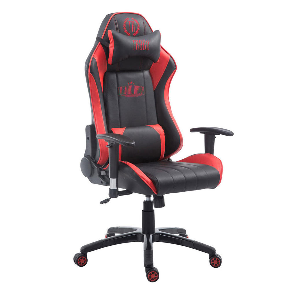 TPFLiving Gamingstuhl, Rot, Textil, 70x132x129 cm, Kinder- & Jugendzimmer, Jugendmöbel, Gamingstühle TPFLiving Gamingstuhl, Rot, Textil, 70x132x129 cm, Kinder- & Jugendzimmer, Jugendmöbel, Gamingstühle von TPFLiving