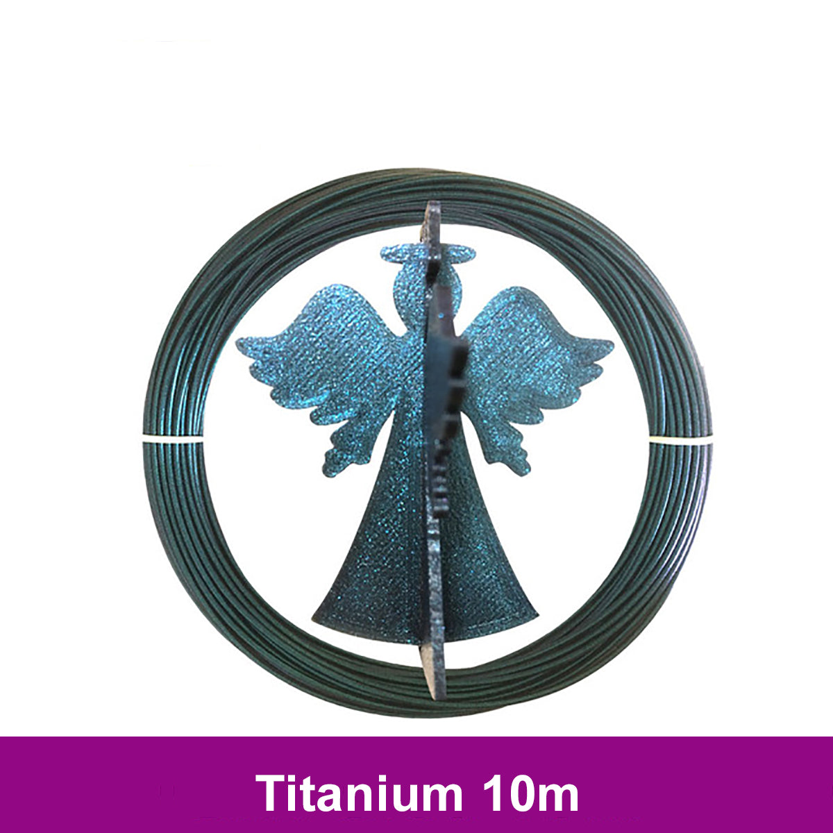 TPFNet PLA Filament für 3D Drucker-Stift - verschiedene Farben - 10m - Burnt Titanium