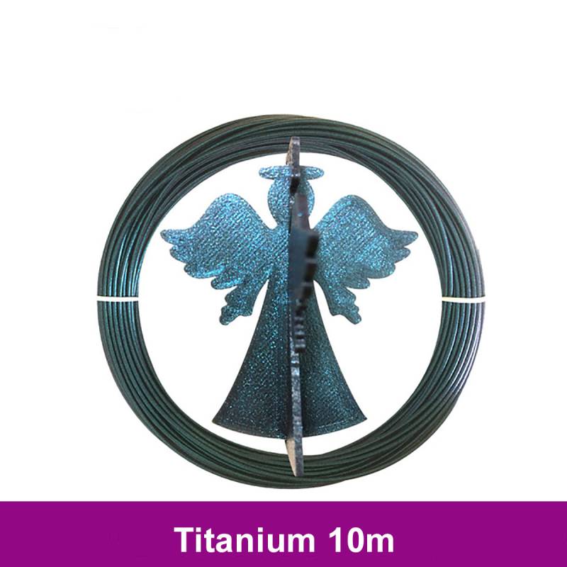 TPFNet PLA Filament für 3D Drucker-Stift - verschiedene Farben - 10m - Burnt Titanium