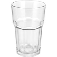 TRINKGLAS ca. 350 ml 1 Stück transparent Glas Weiß
