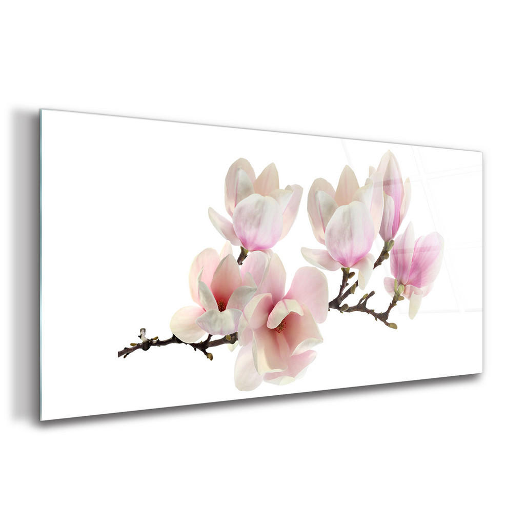 Tulup Glasbild, Rosa, Glas, 120x60 cm, Bilder und Zubehör, Wandbilder, Glasbilder Tulup Glasbild, Rosa, Glas, 120x60 cm, Bilder und Zubehör, Wandbilder, Glasbilder von TULUP