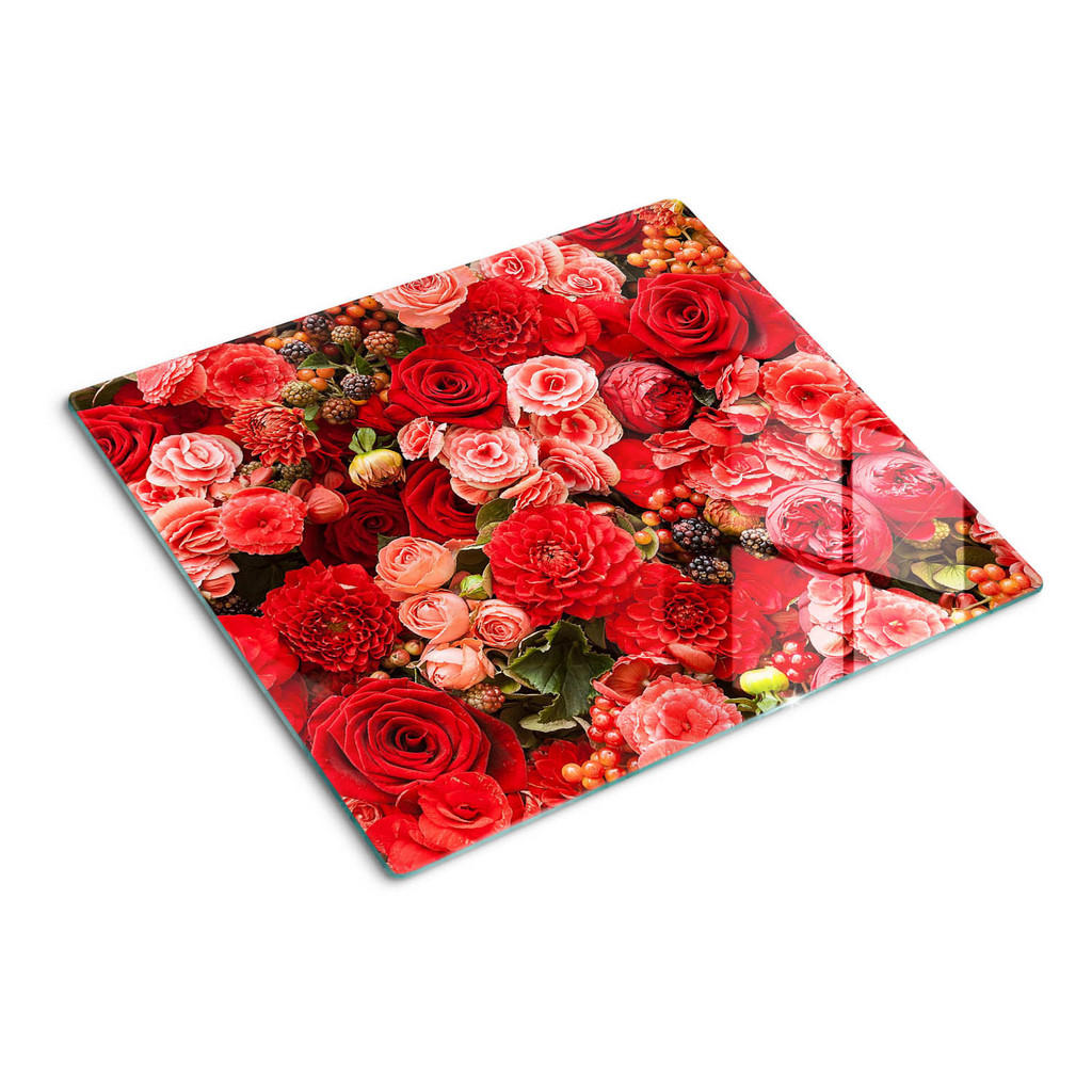 Tulup Glasplatte, Rot, Glas, 60x0.4x52 cm, Küchen, Küchenelektrogeräte, Herde, Herdabdeckplatten Tulup Glasplatte, Rot, Glas, 60x0.4x52 cm, Küchen, Küchenelektrogeräte, Herde, Herdabdeckplatten von TULUP