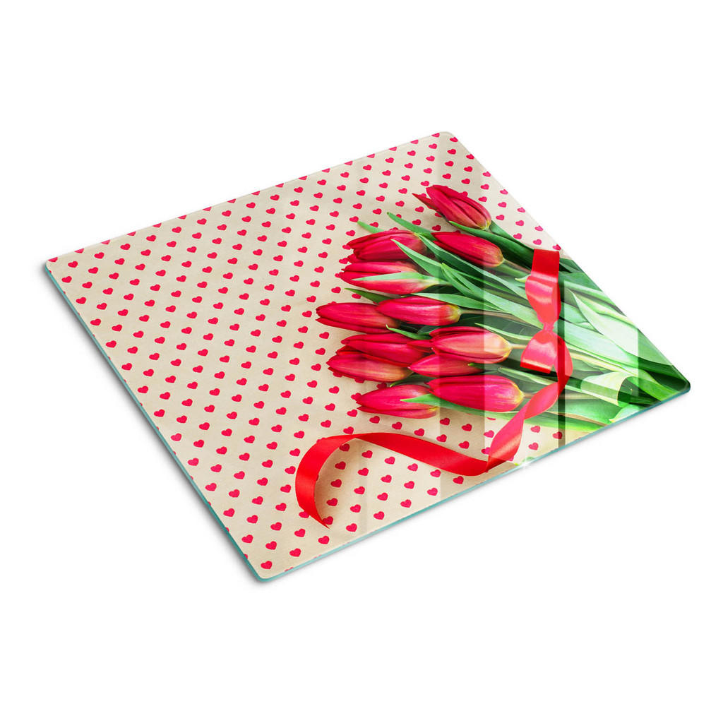 Tulup Glasplatte, Rot, Glas, 60x0.4x52 cm, Küchen, Küchenelektrogeräte, Herde, Herdabdeckplatten Tulup Glasplatte, Rot, Glas, 60x0.4x52 cm, Küchen, Küchenelektrogeräte, Herde, Herdabdeckplatten von TULUP