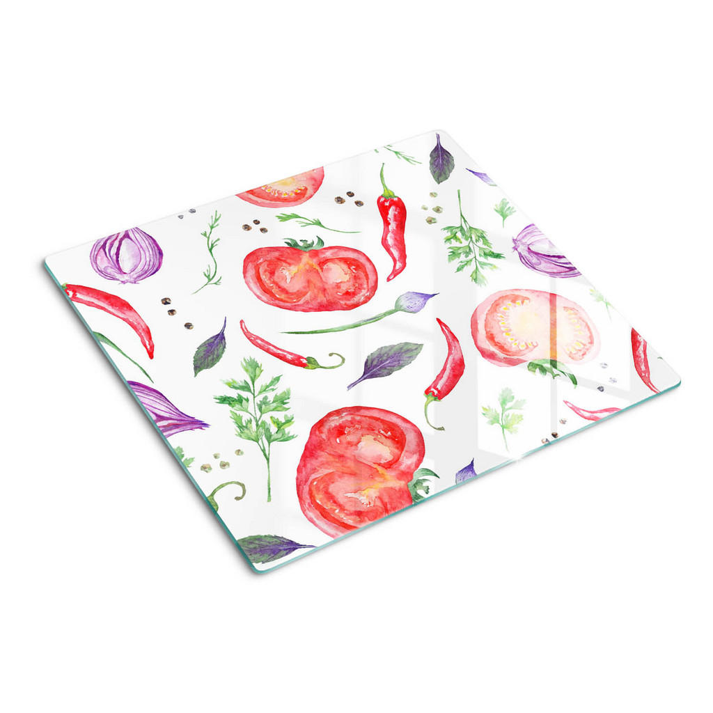 Tulup Glasplatte, Rot, Glas, 60x0.4x52 cm, Küchen, Küchenelektrogeräte, Herde, Herdabdeckplatten Tulup Glasplatte, Rot, Glas, 60x0.4x52 cm, Küchen, Küchenelektrogeräte, Herde, Herdabdeckplatten von TULUP