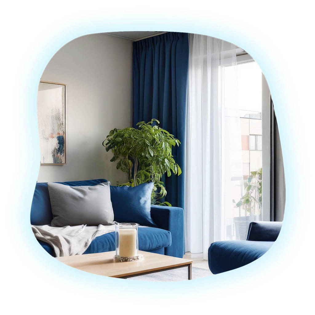 Tulup Led, Transparent, Glas, Organisch, 48.3x47.9x0.4 cm, Spiegel, Wandspiegel von TULUP