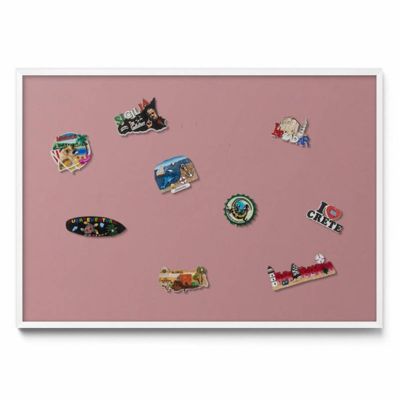 Tulup Magnettafel, Rost, Metall, Rechteckig, 100x70x0.4 cm, Dekoration, Magnettafeln & Pinnwände von TULUP