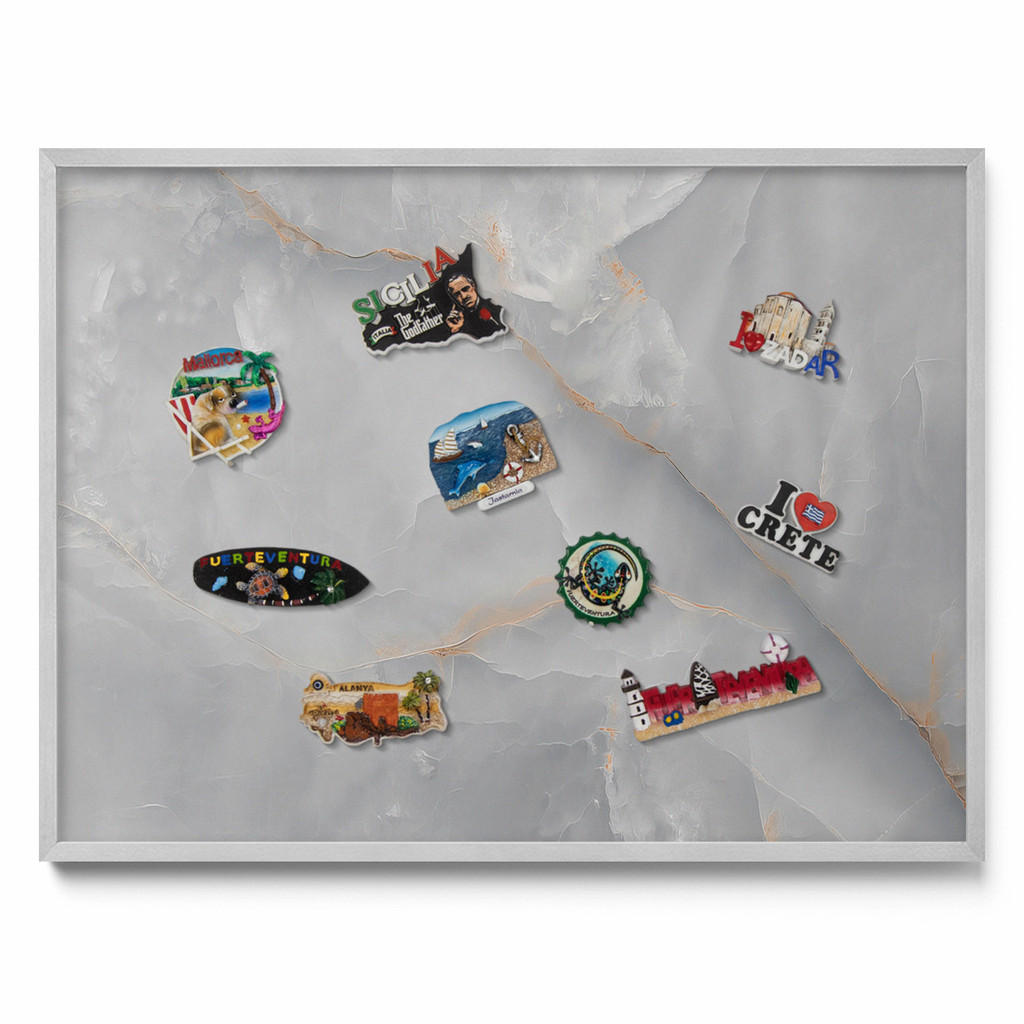 Tulup Magnettafel, Rost, Metall, Rechteckig, 80x60x0.4 cm, Dekoration, Magnettafeln & Pinnwände Tulup Magnettafel, Rost, Metall, Rechteckig, 80x60x0.4 cm, Dekoration, Magnettafeln & Pinnwände von TULUP