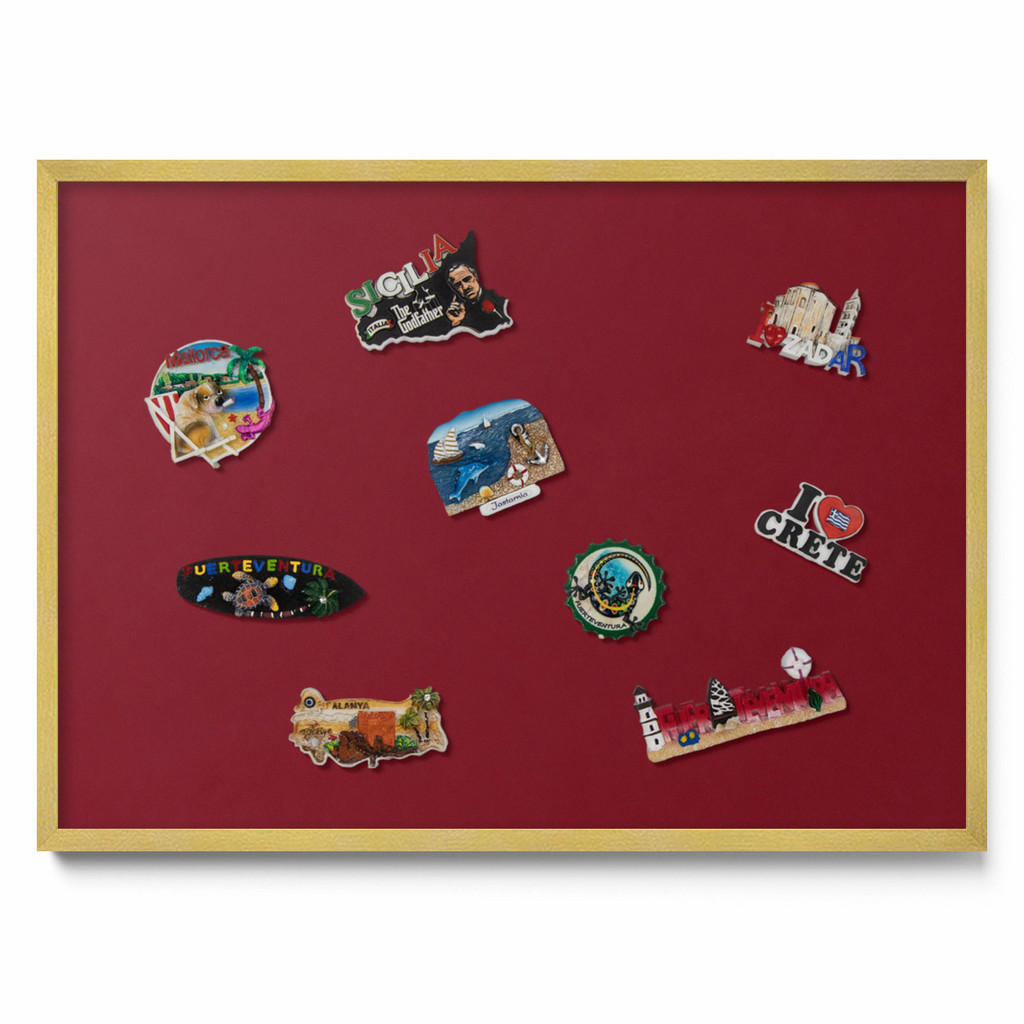 Tulup Magnettafel, Rotbraun, Metall, Rechteckig, 70x50x0.4 cm, Dekoration, Magnettafeln & Pinnwände Tulup Magnettafel, Rotbraun, Metall, Rechteckig, 70x50x0.4 cm, Dekoration, Magnettafeln & Pinnwände von TULUP